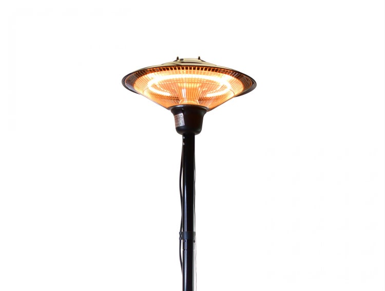 Infrarot Heizstrahler für den Außenbereich mit Standfuß