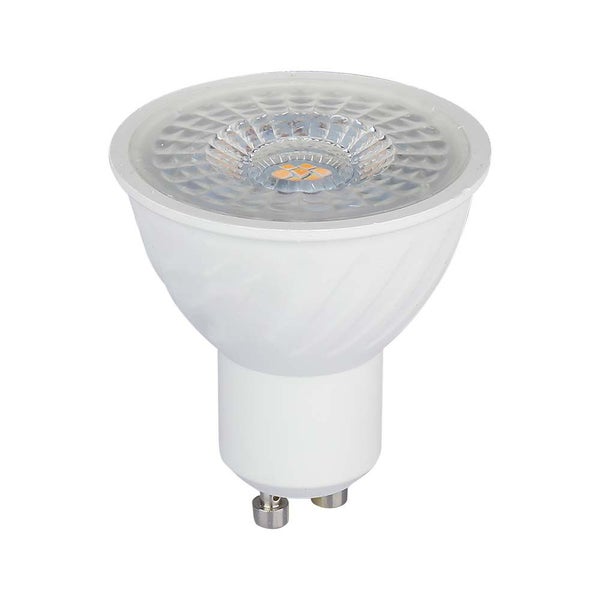 V-TAC VT-247-N - LED-Strahler - GU10 Linse 110° - Samsung - IP20 - Weiß - 6 Watt - 445 Lumen -