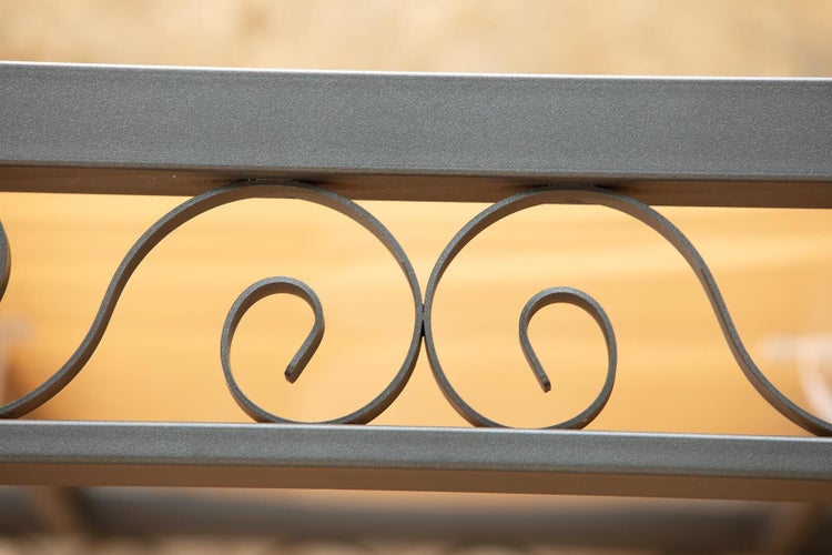 Pergola ELEO Elba 2 x 3 m schwarz - pulverbeschichtet | mit Sonnensegel ecru