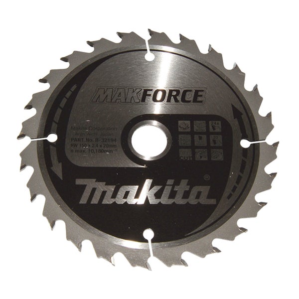 Makita MAKFORCE Sägeblatt 150x20x24Z - B-32194