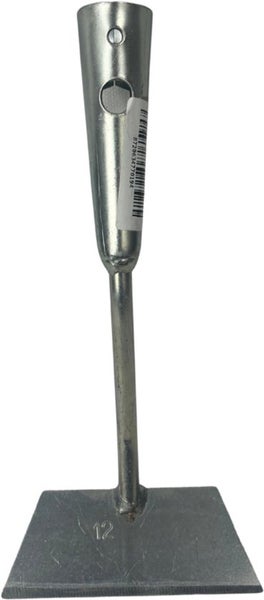 Unkrautmesser aus Metall mit Griffaufnahme