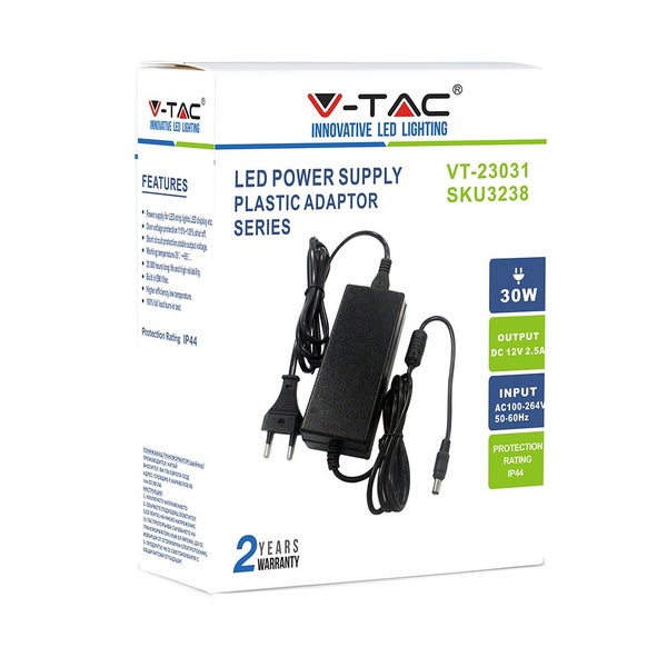 LED-Leuchtband - Kunststoff-Netzteil - IP44 - 30 Watt