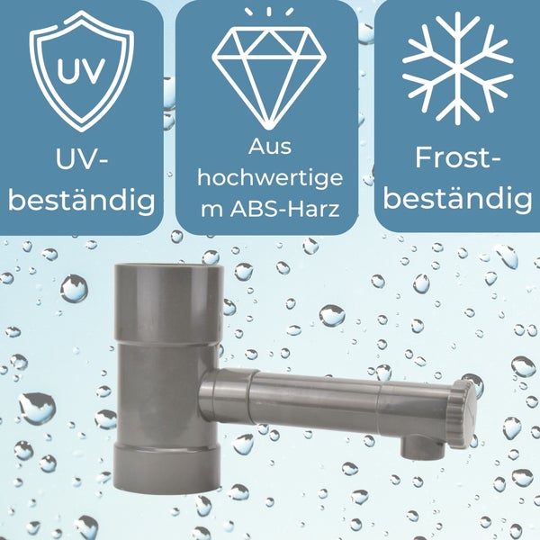 Symbol für UV-beständig, hergestellt aus hochwertigem ABS-Harz, Symbol für Frostbeständigkeit