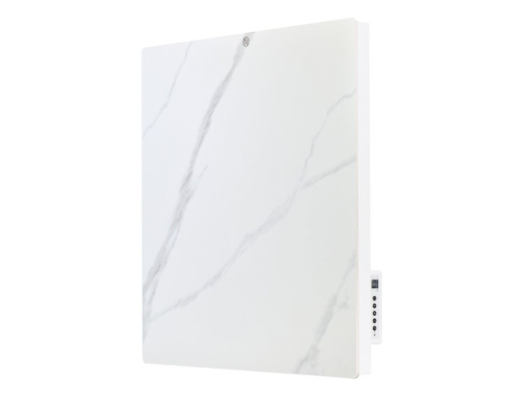 Infrarotheizung mit Marmoroptik für Wandmontage
