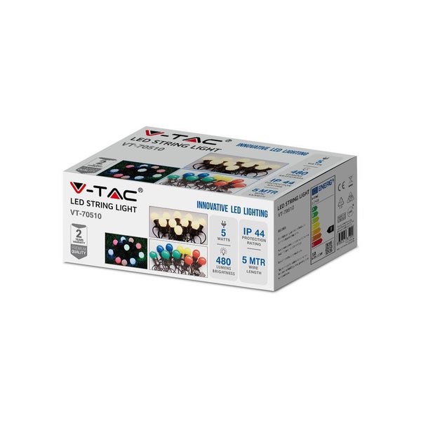 LED-Lampen für Lichterketten - DC:24V - IP44 - 5W - 480 Lumen - 3000K