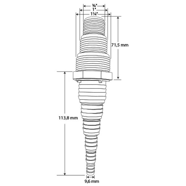 Spültischablaufgarnitur mit Überlaufsystem, Siebkorb, Wandmontage, Geräteanschluss und Reinigungsöffnung