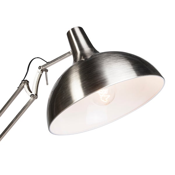 Metall Schreibtischlampe mit verstellbarem Arm und Lampenschirm