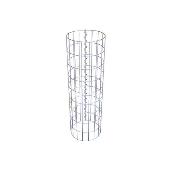 Gabionensäule Durchmesser 27 cm, MW 5 x 10 cm rund - Höhe: 0,90 m