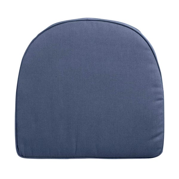 Sitzkissen Polyrattan York Panama saphirblau - ca. 48x48 cm - 4er-Set