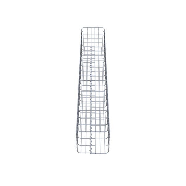 Gabionensäule 32 x 32 cm, MW 5 x 10 cm eckig - Höhe: 2,00 m