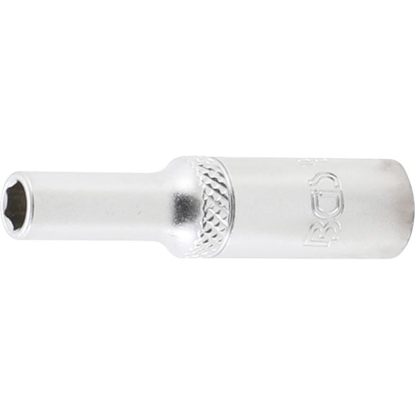 BGS Steckschlüssel-Einsatz Sechskant tief Antrieb Innenvierkant 6,3 mm (1/4) SW 5 mm - 10505