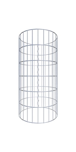 Gabionensäule Durchmesser 42 cm, MW 5 x 10 cm rund - Höhe: 0,60 m