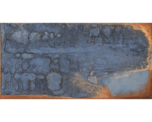 Wand- und Bodenfliese Oxyd blau 60 x 120 cm