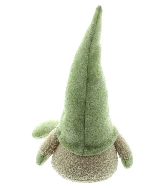 FRANK FLECHTWAREN | Wichtel Blütenmütze, sitzend, POLYESTER, 22 x 12 x 53 cm