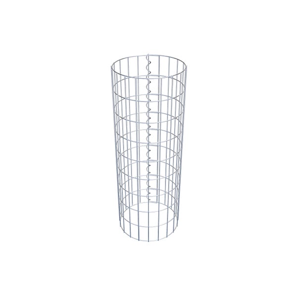 Gabionensäule Durchmesser 32 cm, MW 5 x 10 cm rund - Höhe: 0,90 m