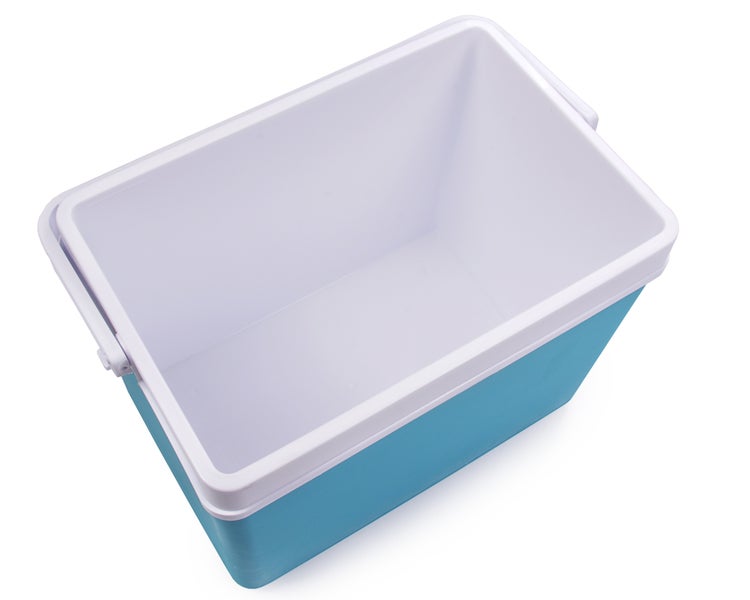 Ondis24 Kühlbox Thermobehälter Promo 35 Liter türkis grün
