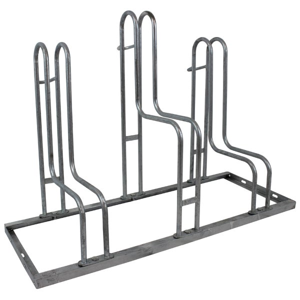 Fahrradständer für drei Fahrräder