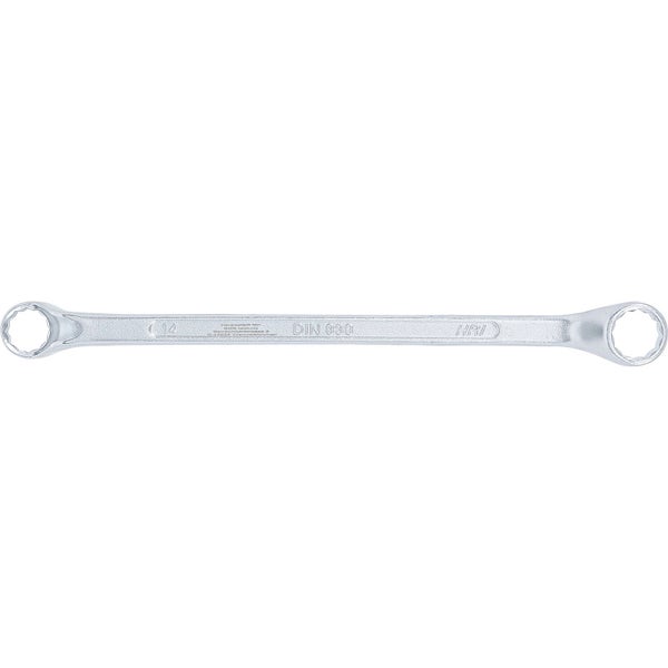 BGS Doppel-Ringschlüssel gekröpft SW 14 x 15 mm - 1214-14x15