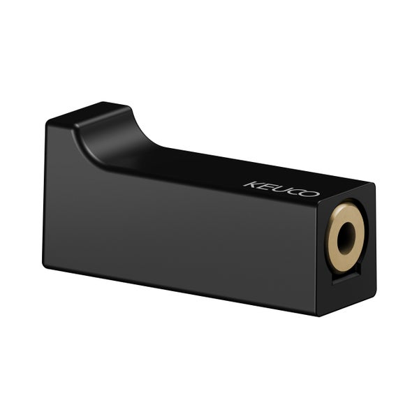 KEUCO Edition 11 Black Selection Handtuchhaken, schwarz-matt