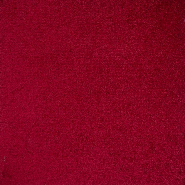 Velours Teppichboden als Fliesen in 50x50 cm Selbstliegende Teppichfliesen rot für Schlafzimmer und Wohnzimmer Velour Teppich Fliesen flauschig