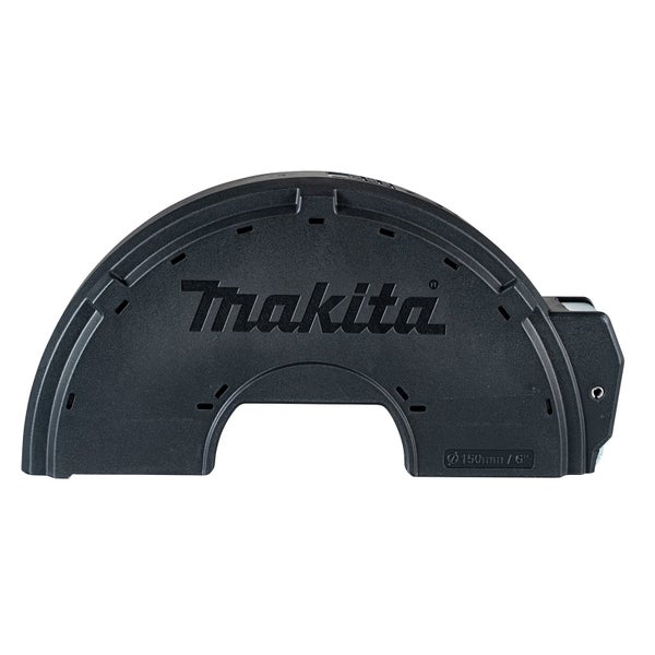 Makita Logo. Schutzhaube für Winkelschleifer mit 150 Millimeter Durchmesser.