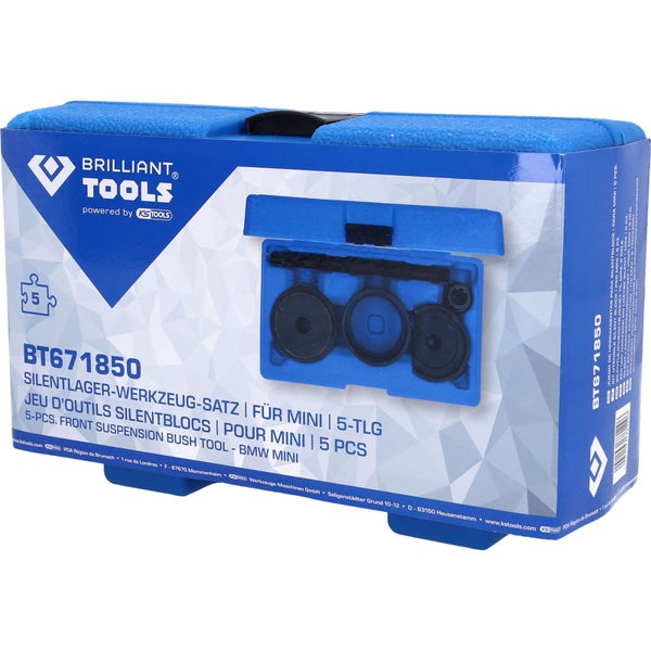 BRILLIANT TOOLS Silentlager-Werkzeug-Satz für BMW Mini 7tlg. - BT671850