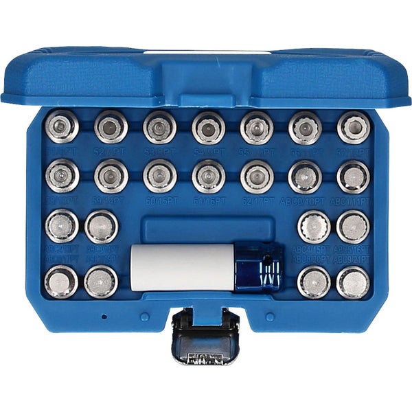 Bit-Satz in blauer Aufbewahrungsbox