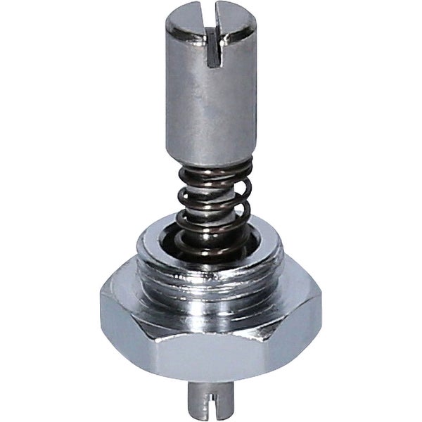Metallschraube mit Feder