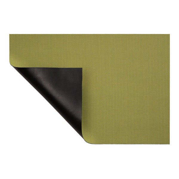 Grüne Antirutschmatte mit schwarzer Unterseite