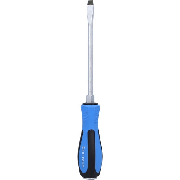 BRILLIANT TOOLS Schraubendreher Schlitz mit Schlagkappe 8,0 x 150 mm - BT031022