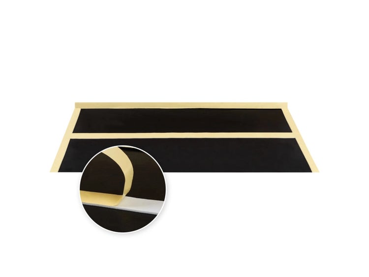 FLOORDIREKT Gummi-Stufenmatte Coin - für den Außenbereich - Antirutschmatte - 25 x 65 cm