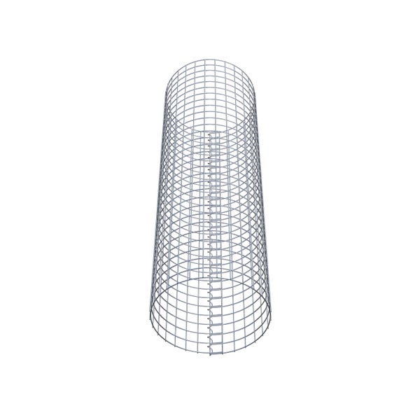 Gabionensäule Durchmesser 47 cm MW 5 x 5 cm rund - Höhe: 150 cm