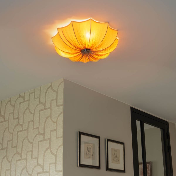Japandi Deckenleuchte Beige 52cm 3-flammig - Plu