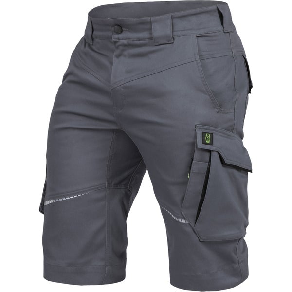 Leibwächter Herren Arbeitshose Short grau/schwarz Gr. 52