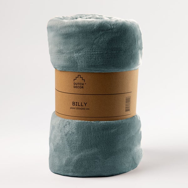 Gerollte Decke mit Banderole, 150x200 cm