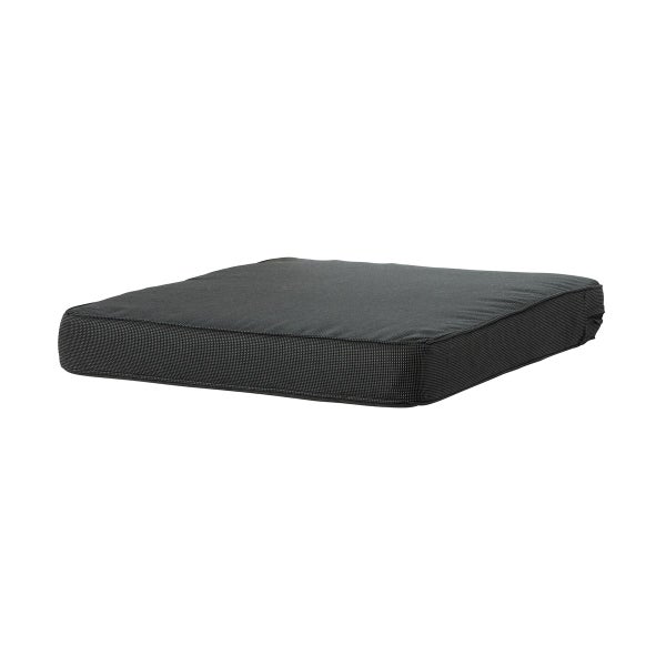 Lounge Profi-Line Sitzkissen Rib schwarz - ca. 73x73 cm - 2er-Set