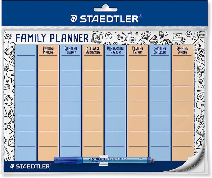 STAEDTLER Schreib- und Zeichbedarf Lumocolor Familienplaner 641