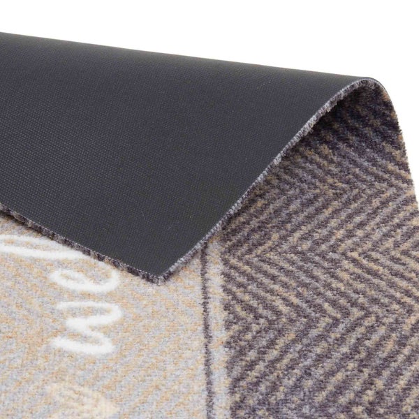 Fußmatte mit rutschfester Rückseite