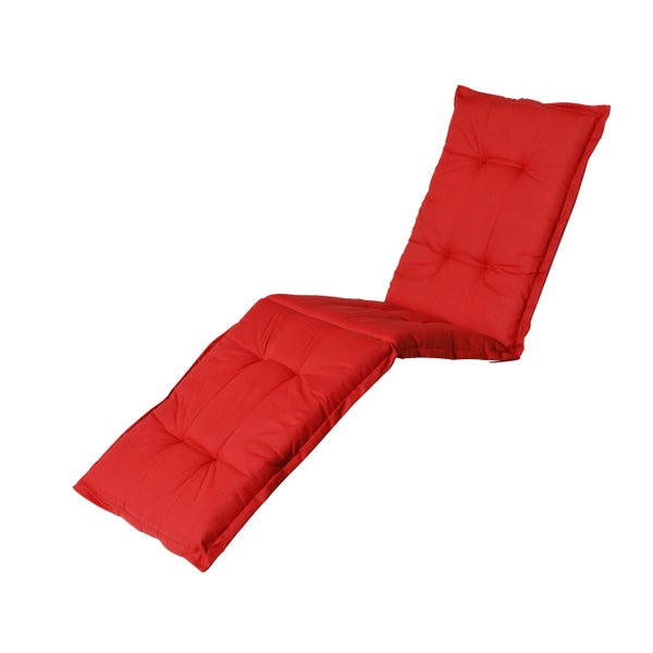 Liegenauflage Basic rot - ca. 200x65 cm