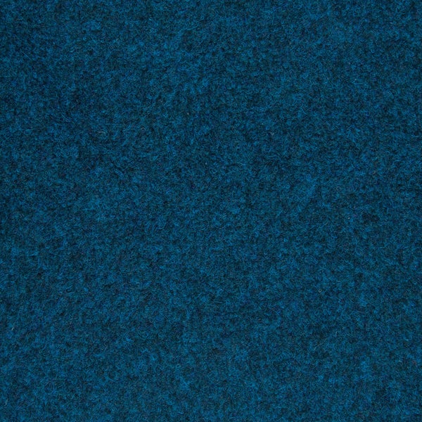 Teppichfliesen aus Nadelfilz selbstliegend Schatex Teppich Fliesen in 50x50 cm Nadelvlies Teppichboden als Fliesen blau für Büro und Messe