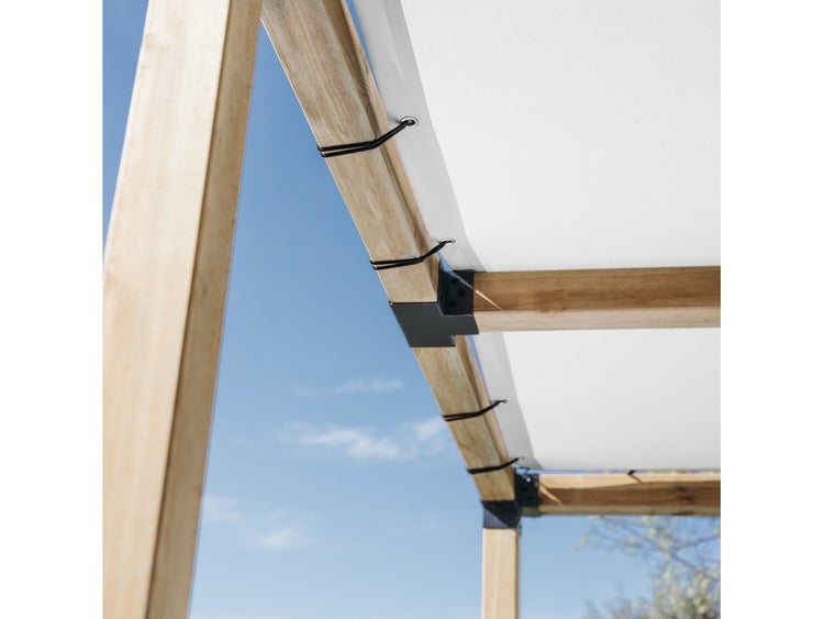 Sonnensegel Mit Ösen White 400X400Cm - Maanta® Bugna