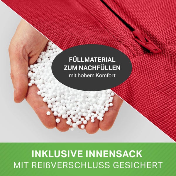 Regal mit Tür, mehreren offenen Fächern und dekorativen Accessoires