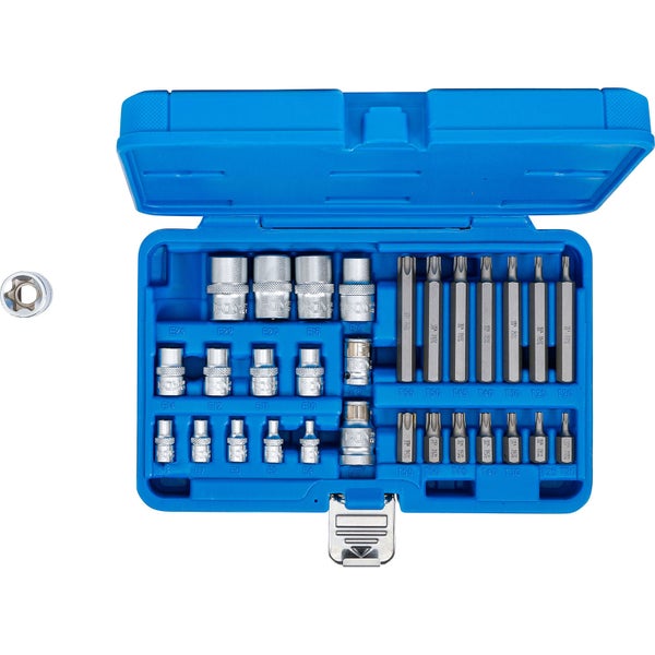 BGS Bit- und Steckschlüssel-Satz E-Profil / T-Profil (für Torx) 30tlg. - 5025
