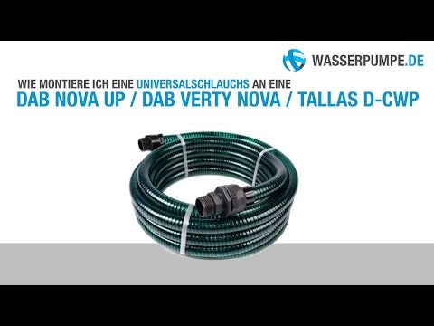 Universalschlauch für Wasserpumpe