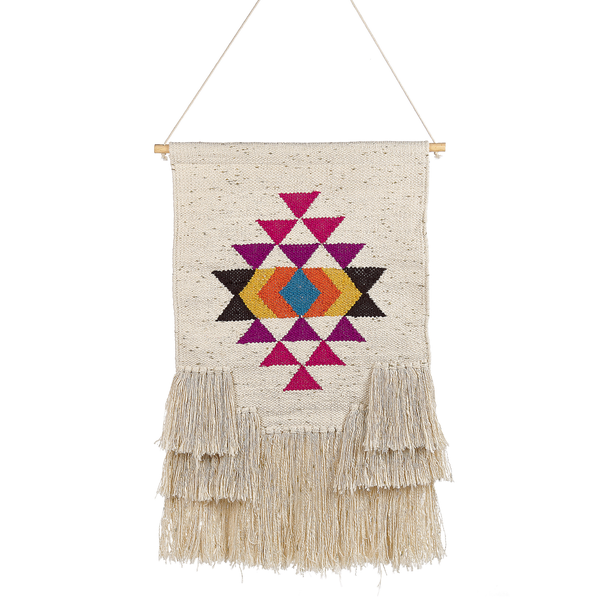 Wandbehang VEHARI Baumwolle 104 cm Bunt