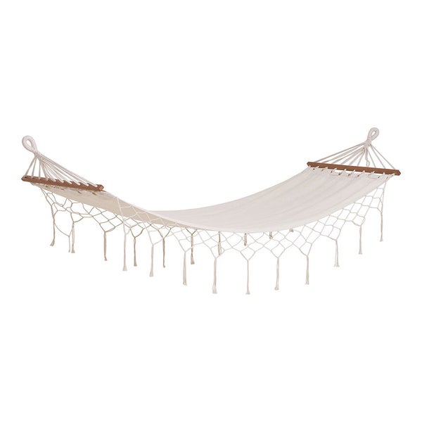 Edessa Hängematte off white. 80 X 200 X 3 cm
