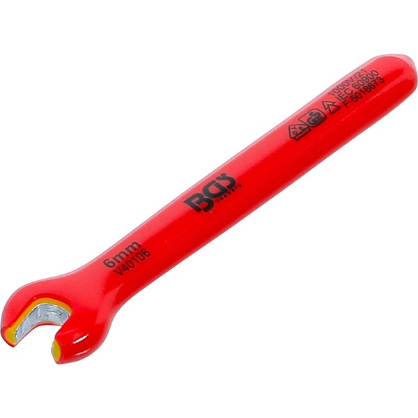 BGS Werkzeug Maulschlüssel 6 mm, isoliert