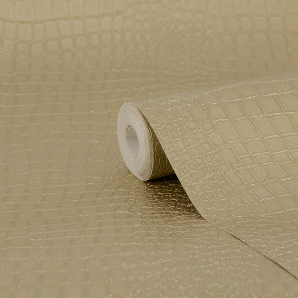 Vliestapete 107686 -  Gold
