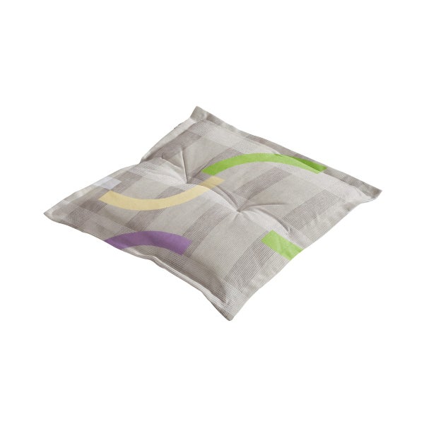 Sitzkissen Tess lila - Ca. 50x50 cm - 4er-Set