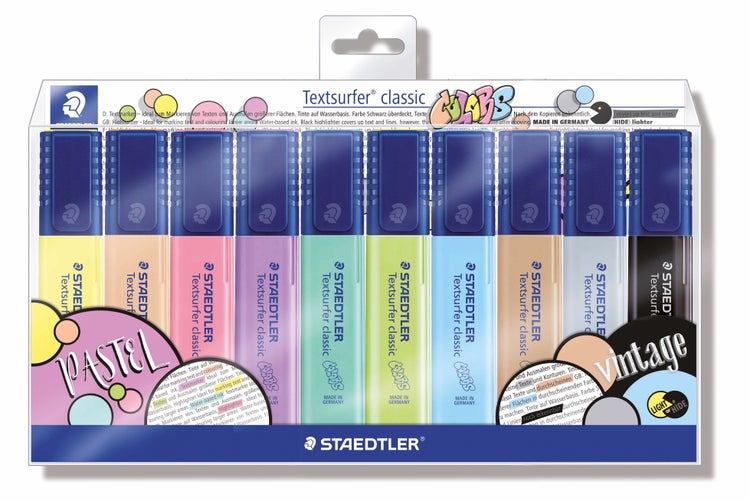 STAEDTLER Textmarker triplus highlighter classic colors 10er Set